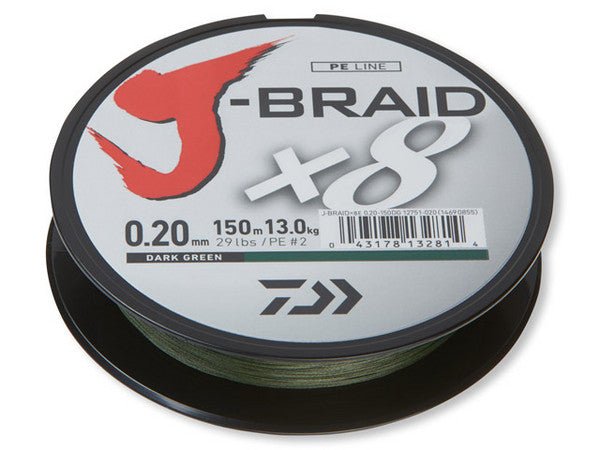 Daiwa - J - braid X8 | 300m - Hengelsport De Goeie Vangst