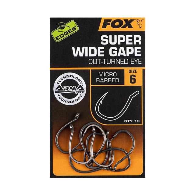 Fox Carp - Edges Super Wide Gape Haak - Hengelsport De Goeie Vangst