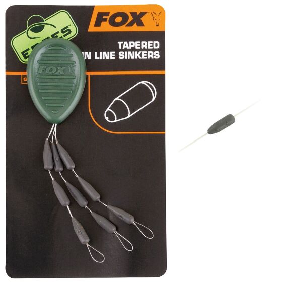Fox Carp - Edges Tapered Mainline Stoppers - Hengelsport De Goeie Vangst