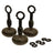 Gardner-Dumpy Back Leads-Black Camo-28g-Hengelsport De Goeie Vangst
