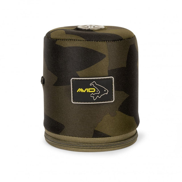 Avid carp - Camo Neoprene Gas Canister Holder - Hengelsport De Goeie Vangst