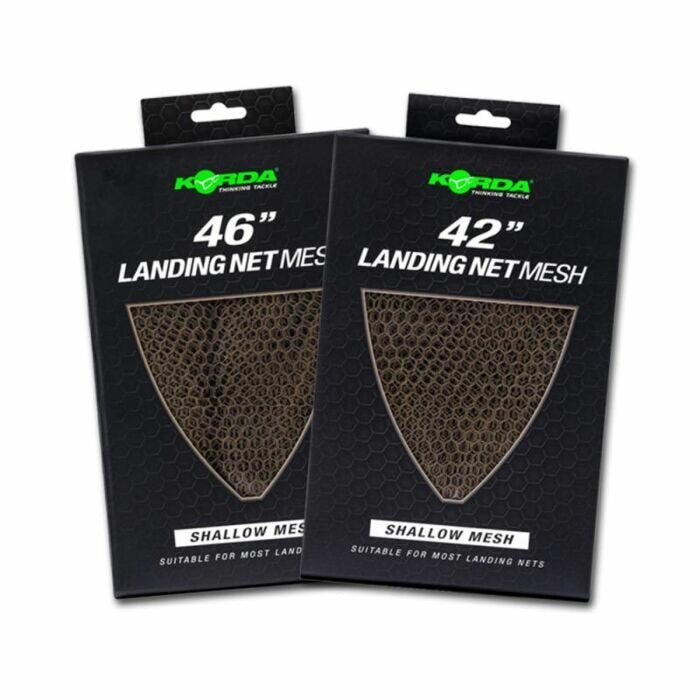 Korda - Landing Net Mesh | 42Inch Shallow - Hengelsport De Goeie Vangst