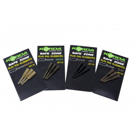 Korda - Safe Zone Run Rig Rubbers - Hengelsport De Goeie Vangst
