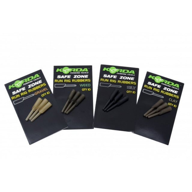 Korda - Safe Zone Run Rig Rubbers - Hengelsport De Goeie Vangst