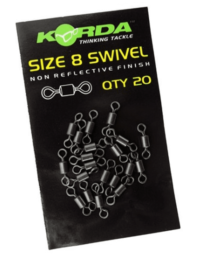 Korda - Swivels Size 8 - Hengelsport De Goeie Vangst