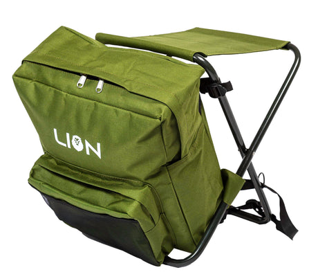 Lion sports - Fishing Stool Rucksack - Hengelsport De Goeie Vangst