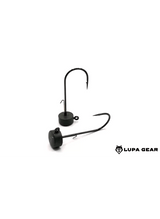 Lupa Gear-Tungsten Ned Jigheads Matt Black-4.7g-1/0-Hengelsport De Goeie Vangst
