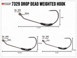 VMC - Mystic 7329DD Drop Dead Weighted Hooks - Hengelsport De Goeie Vangst