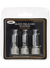 NGT-Quick Release System Zilver - 3 stuks - Hengelsport De Goeie Vangst