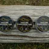 Avid Carp - Outline Camo Reel Line | 1000m - Hengelsport De Goeie Vangst