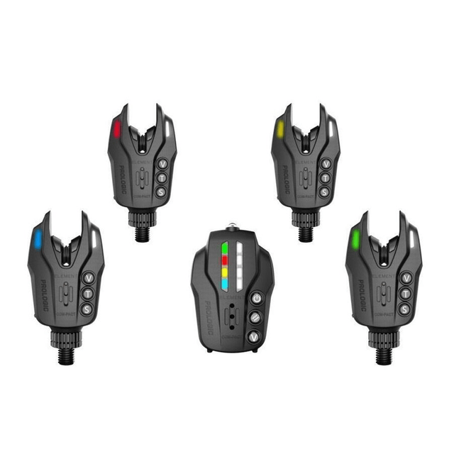 Prologic - Element Compact Alarm Set | 4+1 - Hengelsport De Goeie Vangst