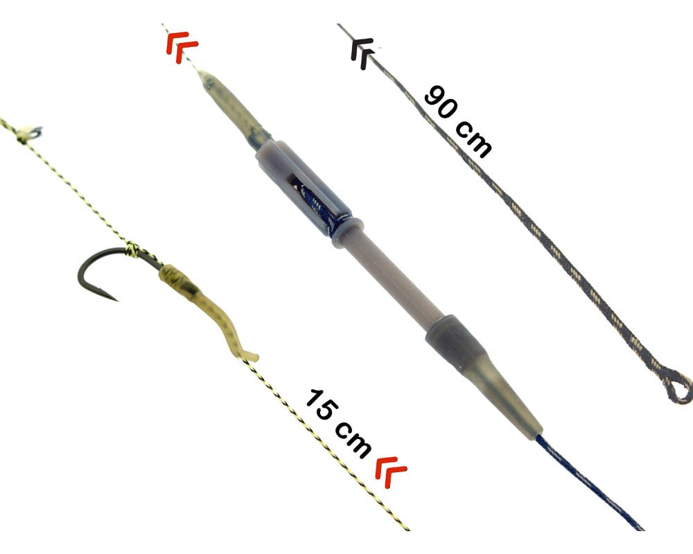 PB - R2G Clip SR Leader 90/Line Aligner Rig - Hengelsport De Goeie Vangst