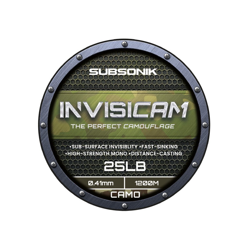 Sonik - Subsonik Invisicam Monofilament | 1200m - Hengelsport De Goeie Vangst
