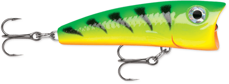 Rapala-Ultra Light Pop-Fire Tiger-4cm-Hengelsport De Goeie Vangst
