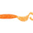 Reins-Fat G-Tail Grub 2"-Chika Chika Orange-5cm-Hengelsport De Goeie Vangst