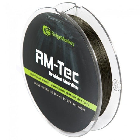 RidgeMonkey - RM - TEC Braided Mainline | 300m - Hengelsport De Goeie Vangst