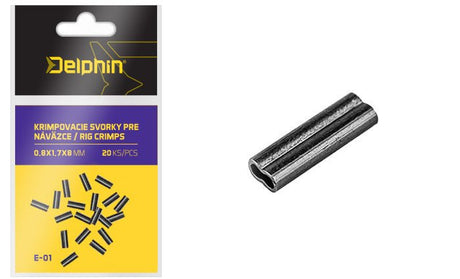 Delphin - Rig Crimps | 20 Stuks - Hengelsport De Goeie Vangst