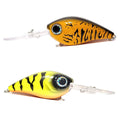 River7-Doppelganger Two Tone Crankbait-Gold Tiger-6cm-Hengelsport De Goeie Vangst