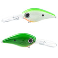 River7-Doppelganger Two Tone Crankbait-Green Lightning-6cm-Hengelsport De Goeie Vangst