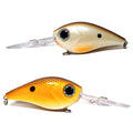 River7-Doppelganger Two Tone Crankbait-Olive Gold-6cm-Hengelsport De Goeie Vangst