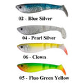 Savage Gear-LB soft 4play Shad-Pearl Silver-11cm-Hengelsport De Goeie Vangst