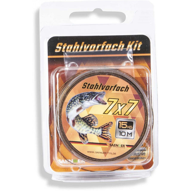 Saenger - 7X7 Staaldraad Kit | 10m - Hengelsport De Goeie Vangst