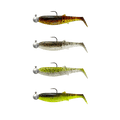 Savage Gear-Cannibal Shad Mix Set-Clearwater-6.8cm-Hengelsport De Goeie Vangst