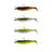 Savage Gear-Cannibal Shad Mix Set-Clear water mix-8cm-Hengelsport De Goeie Vangst
