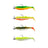 Savage Gear-Cannibal Shad Mix Set-Dark water mix-8cm-Hengelsport De Goeie Vangst