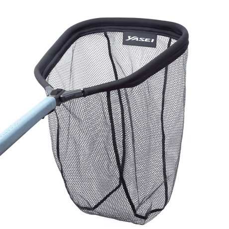 Shimano - Yasei Foldable Rubber Net Single Hand | Floating - Hengelsport De Goeie Vangst