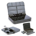Sonik-Lokbox Clip-Fold Opbergdoos | Medium-Donkergroen - Hengelsport De Goeie Vangst