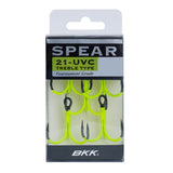 BKK - Spear - 21 UVC Treble Hooks - Hengelsport De Goeie Vangst