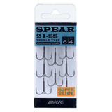BKK-21-SS Treble Hook-Zwart-1/0-Hengelsport De Goeie Vangst