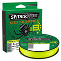 Spiderwire-Stealth Smooth 8 Braid-Hi-Vis Yellow-0.06mm-Hengelsport De Goeie Vangst