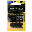 Spro - Matte Black Single Brass Crimp - Hengelsport De Goeie Vangst