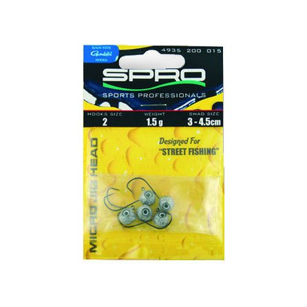 Spro - Micro Jighead - Hengelsport De Goeie Vangst