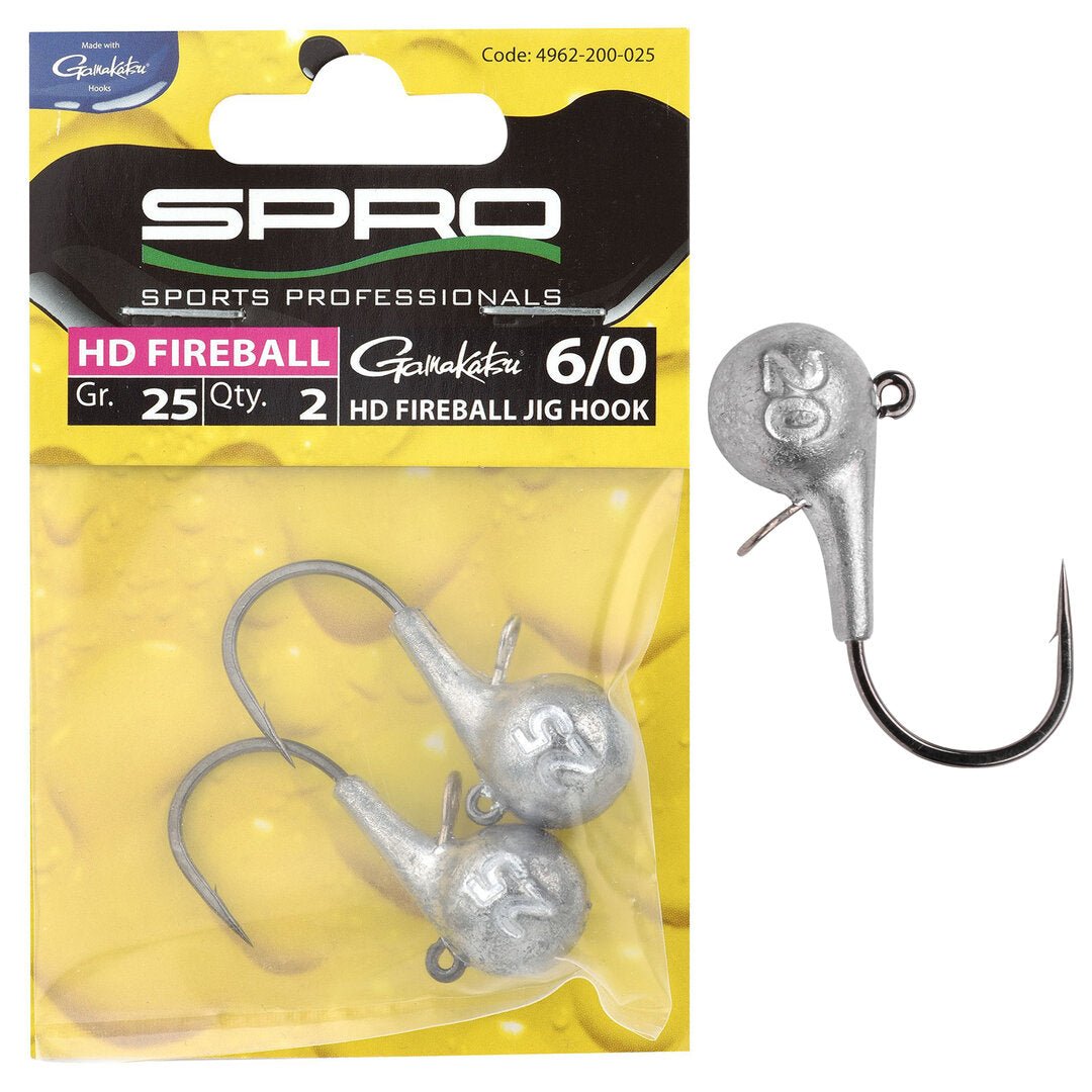 Spro - Hd Fireball Jighead - Hengelsport De Goeie Vangst