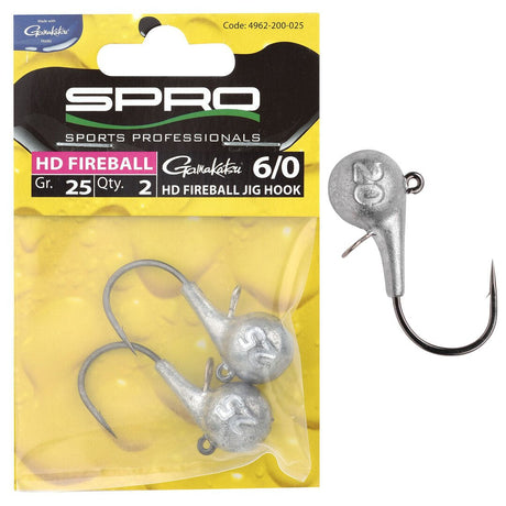 Spro - Hd Fireball Jighead - Hengelsport De Goeie Vangst