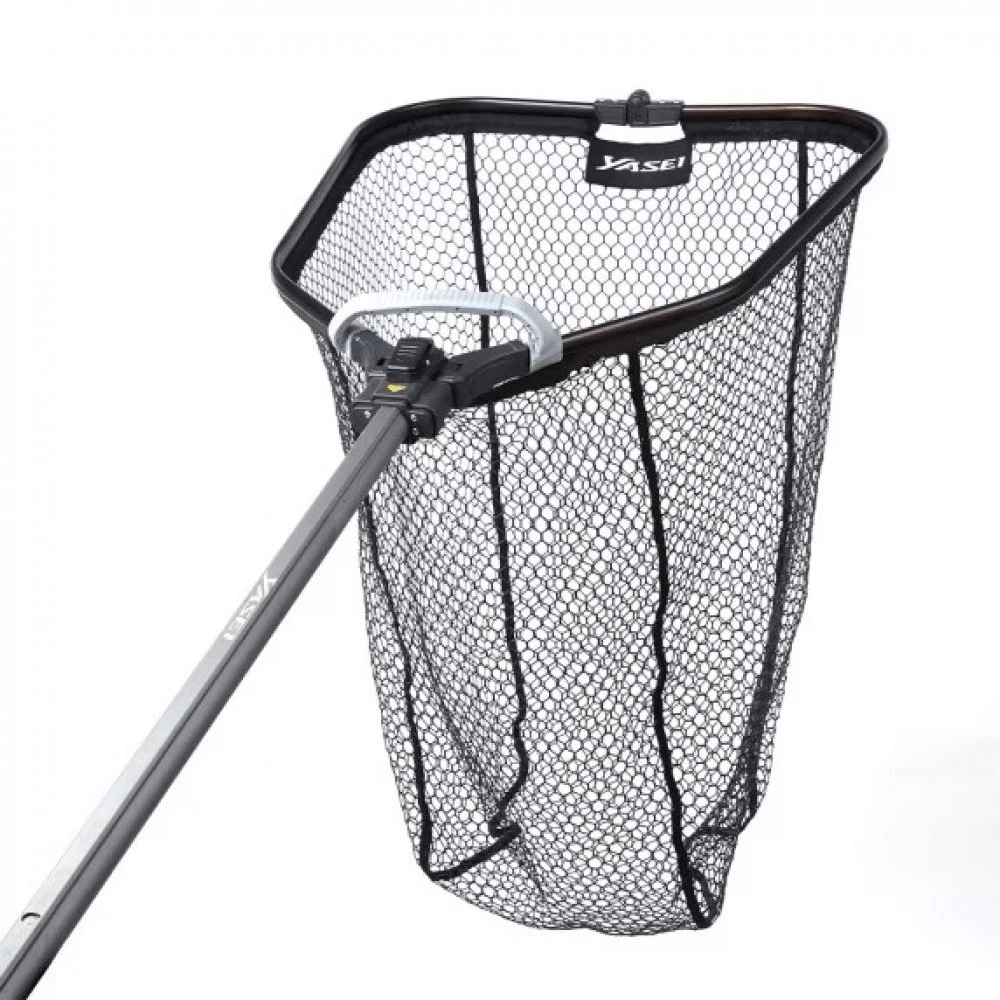Shimano - Yasei Rubber Net | Medium | Foldable - Hengelsport De Goeie Vangst