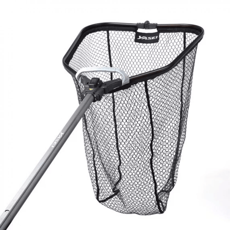 Shimano - Yasei Rubber Net | Medium | Foldable - Hengelsport De Goeie Vangst