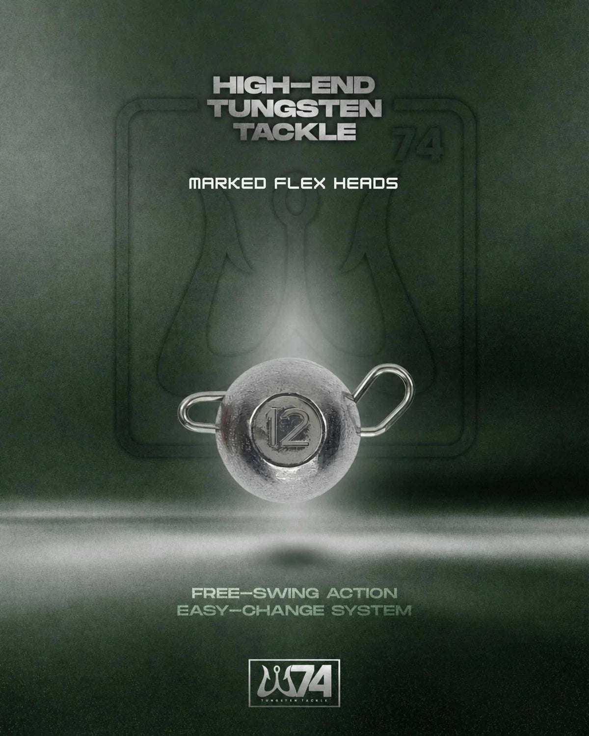 Tungsten Marked Flex Head