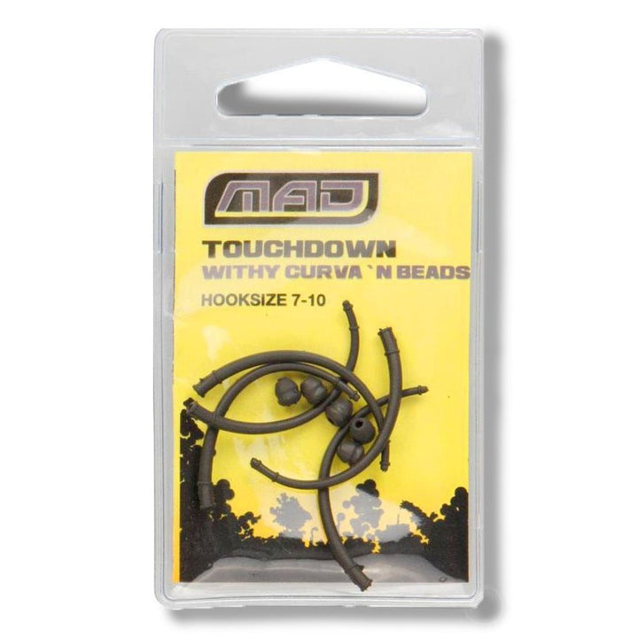 MAD-Touchdown Withy Curva 'N Beads-Grijs-Haakmaat 2-6-Hengelsport De Goeie Vangst