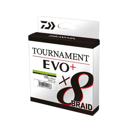 Daiwa - Tournament X8 Braid EVO+ | 135m - Hengelsport De Goeie Vangst