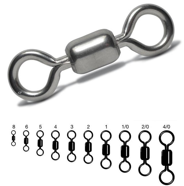 VMC - 3126SPO Crane Swivel | 100 Stuks - Hengelsport De Goeie Vangst