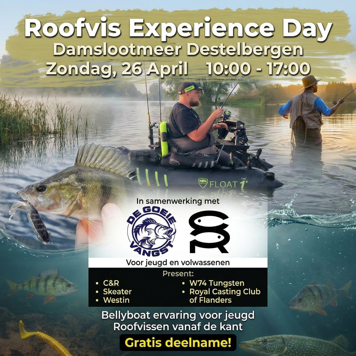 ROOFVIS EXPERIENCE DAY – DAMSLOOTMEER DESTELBERGEN