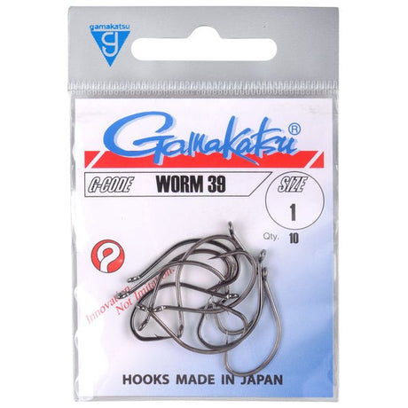 Gamakatsu - Worm 39 Haken - Hengelsport De Goeie Vangst