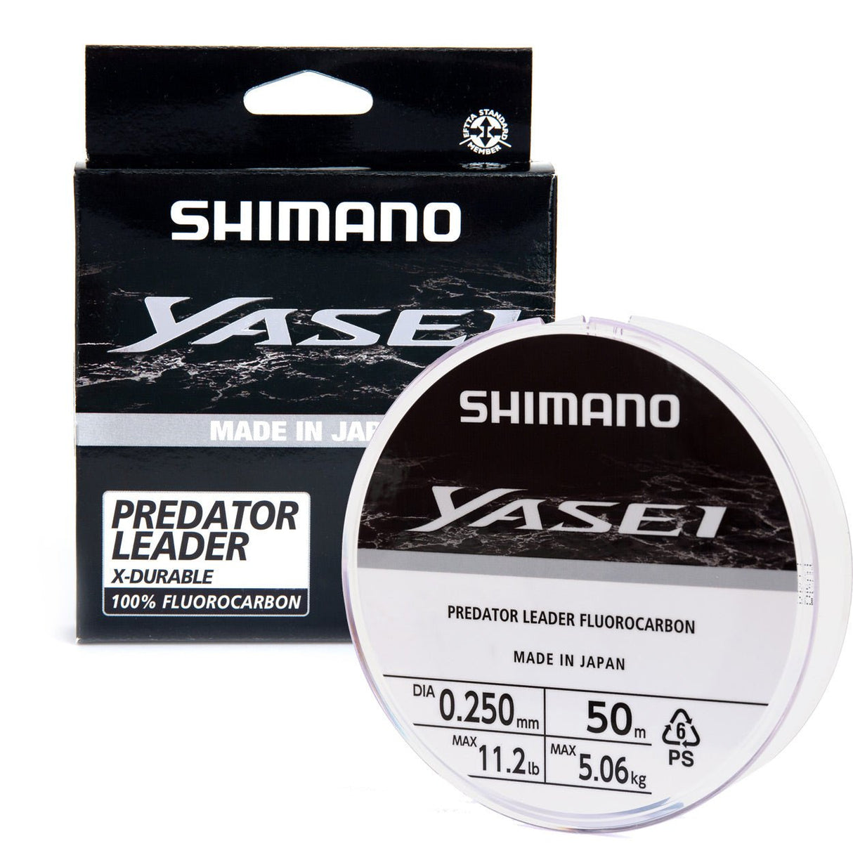 Shimano - Yasei Predator Fluorocarbon | 50m - Hengelsport De Goeie Vangst