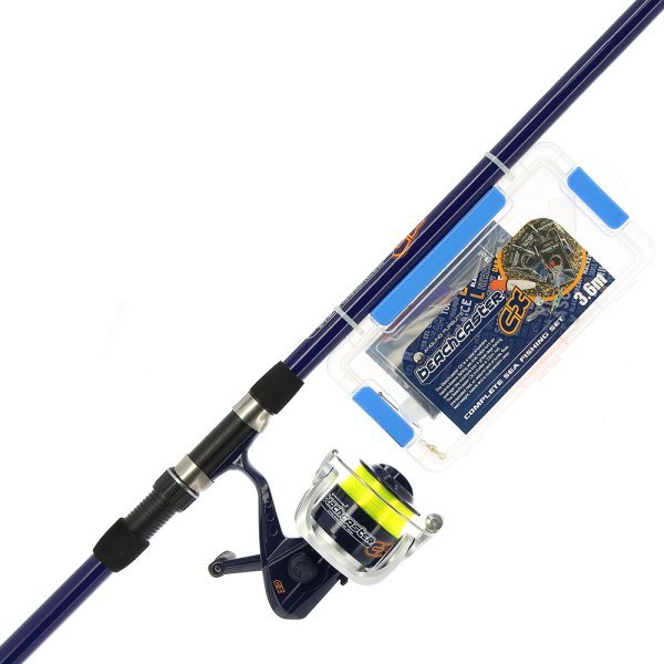Angling Pursuits - Beachcaster Combo – Strandhengel Set met Molen & Accessoires - AP-F-COMB-BEACH - Hengelsport De Goeie Vangst