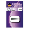 Ashima-Tail Rubbers-Green - Hengelsport De Goeie Vangst