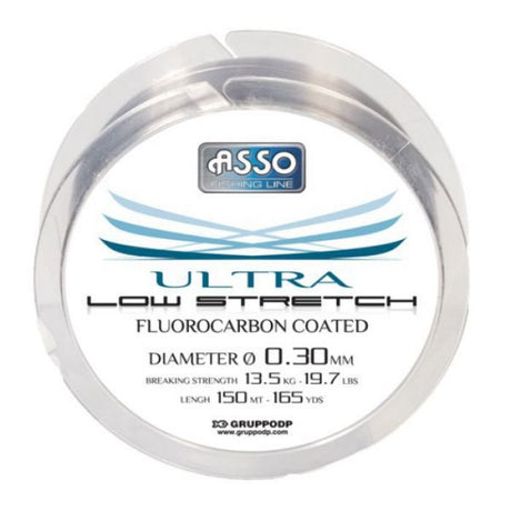 Asso - Ultra Low Stretch Fluorocarbon Coated Nylon - Hengelsport De Goeie Vangst